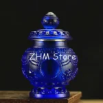 Discover the Spiritual Benefits of the 13cm Resin Tibetan Lucky Treasured Bottle