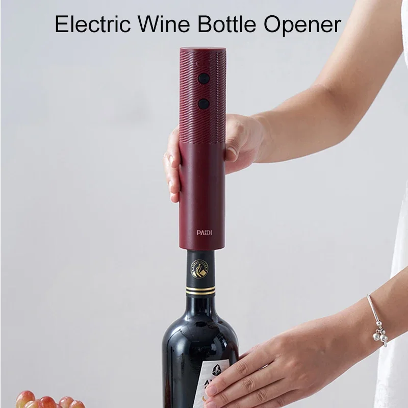 Effortless Wine Opening Anywhere with This Portable USB Rechargeable Opener