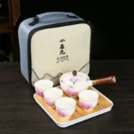 Experience Authentic Tea Anywhere with This Heat-Sensitive Travel Porcelain Set