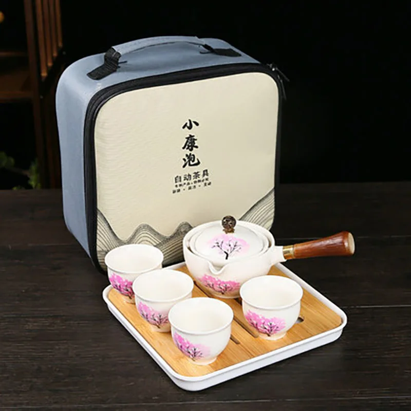 Experience Authentic Tea Anywhere with This Heat-Sensitive Travel Porcelain Set