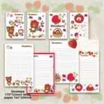 Charming Stationery Set for Kids Perfect for Birthday Notes and Gifts