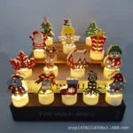 Brighten Your Holidays with a Festive LED Snowman and Santa Cabin Decor