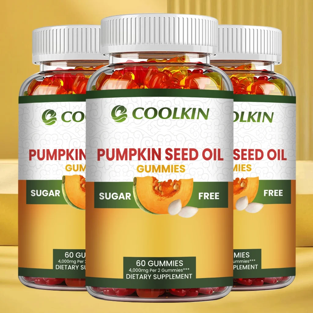 Effective Pumpkin Seed Oil Gummies for Stronger Hair and Prostate Wellness