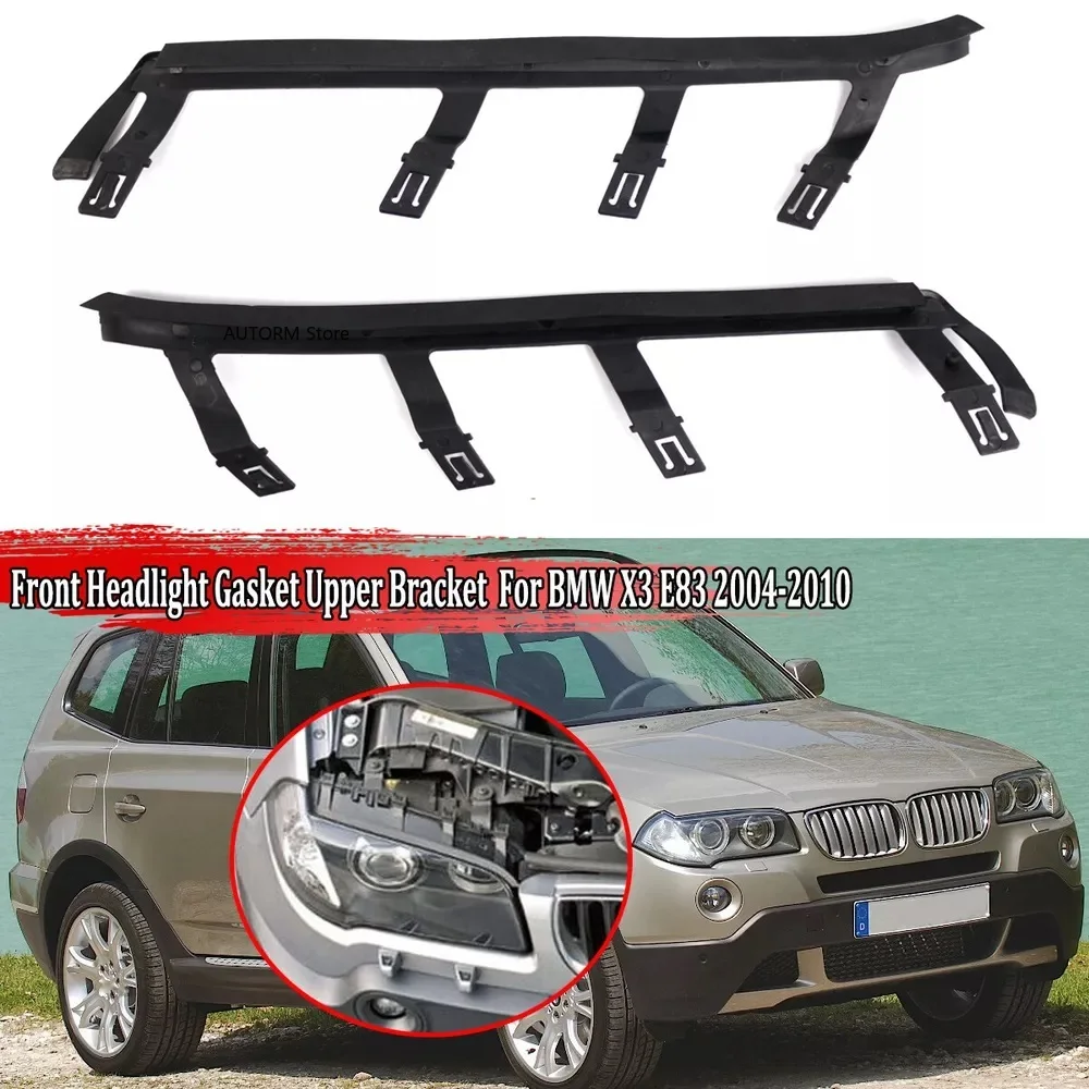 Essential Headlight Sealing Strips to Prevent Moisture in BMW X3 E83 Models