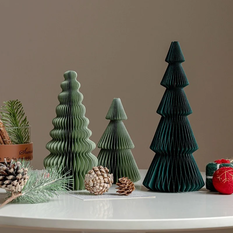 Creative Mini Paper Honeycomb Ornaments to Brighten Your Holiday Decor