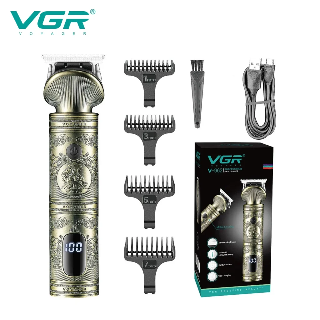 In-Depth Review & Buyer Guide: VGR Retro Metal Electric Hair Clipper Household Oil Head Carving Electric Push Clipper T-shaped Blade Hair Trimmer V-962 – Product Review